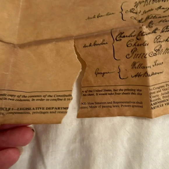 American founding document replicas - Picture 7 of 7